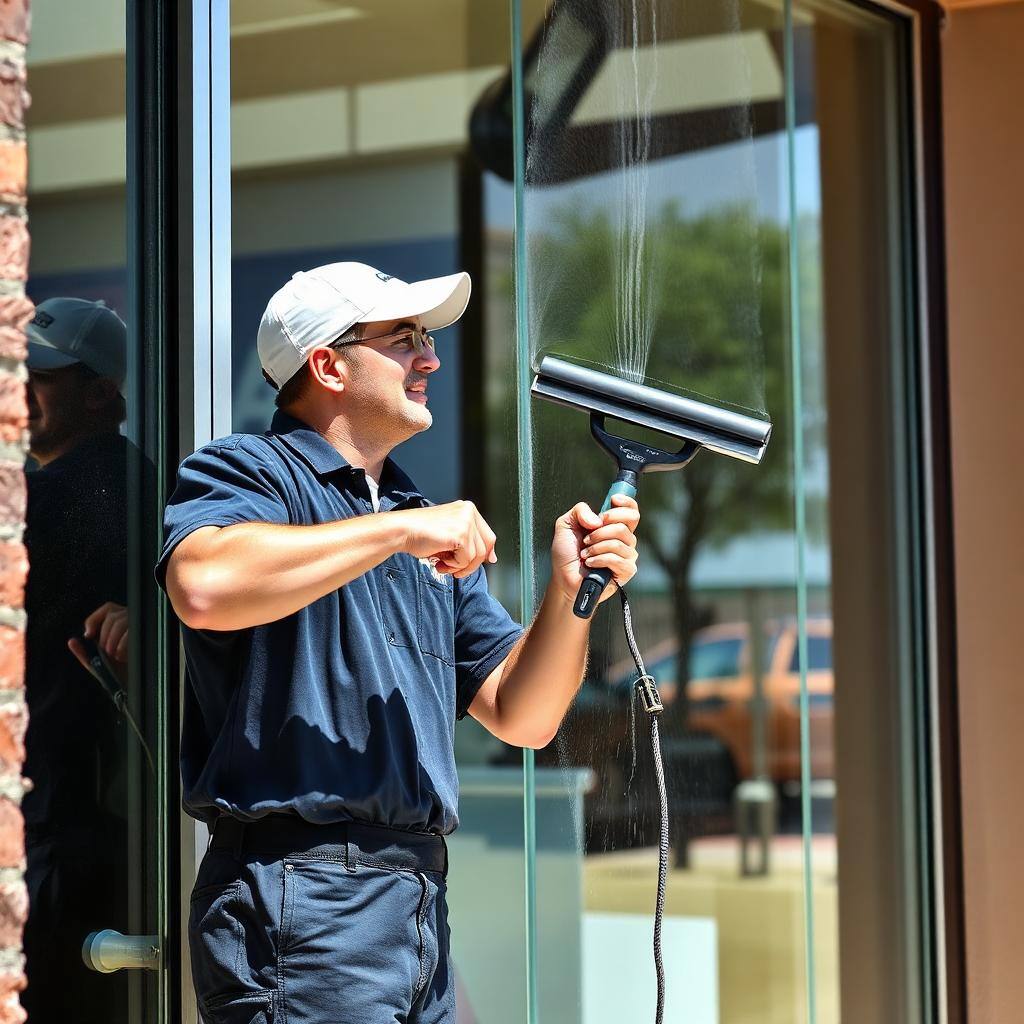 Commercial storefront windows